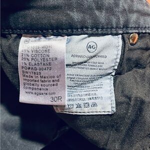 AG Adriano Goldschmied Dark Wash Jeans